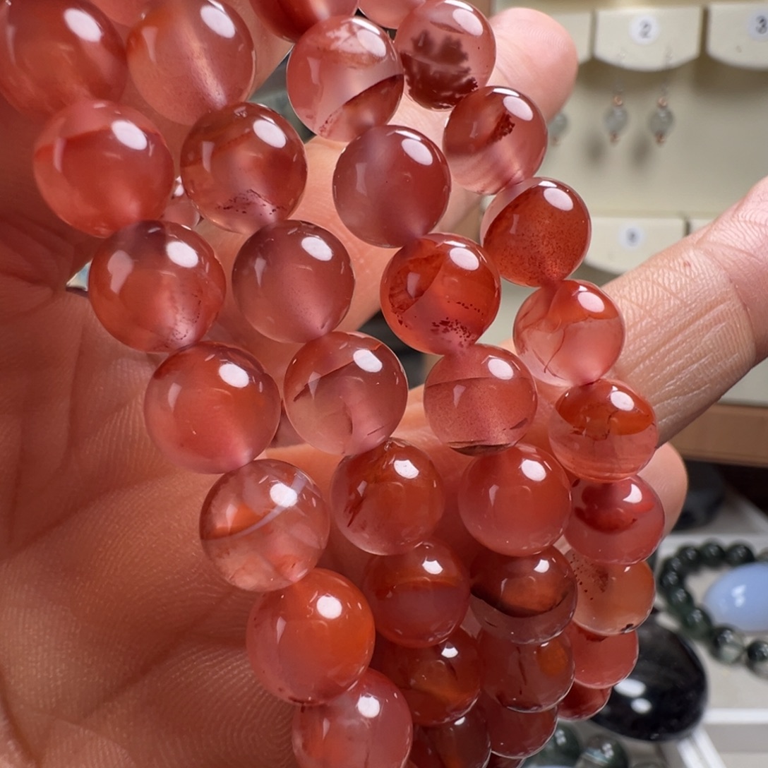 s***e南红玛瑙未镶嵌手链天然南红玛瑙