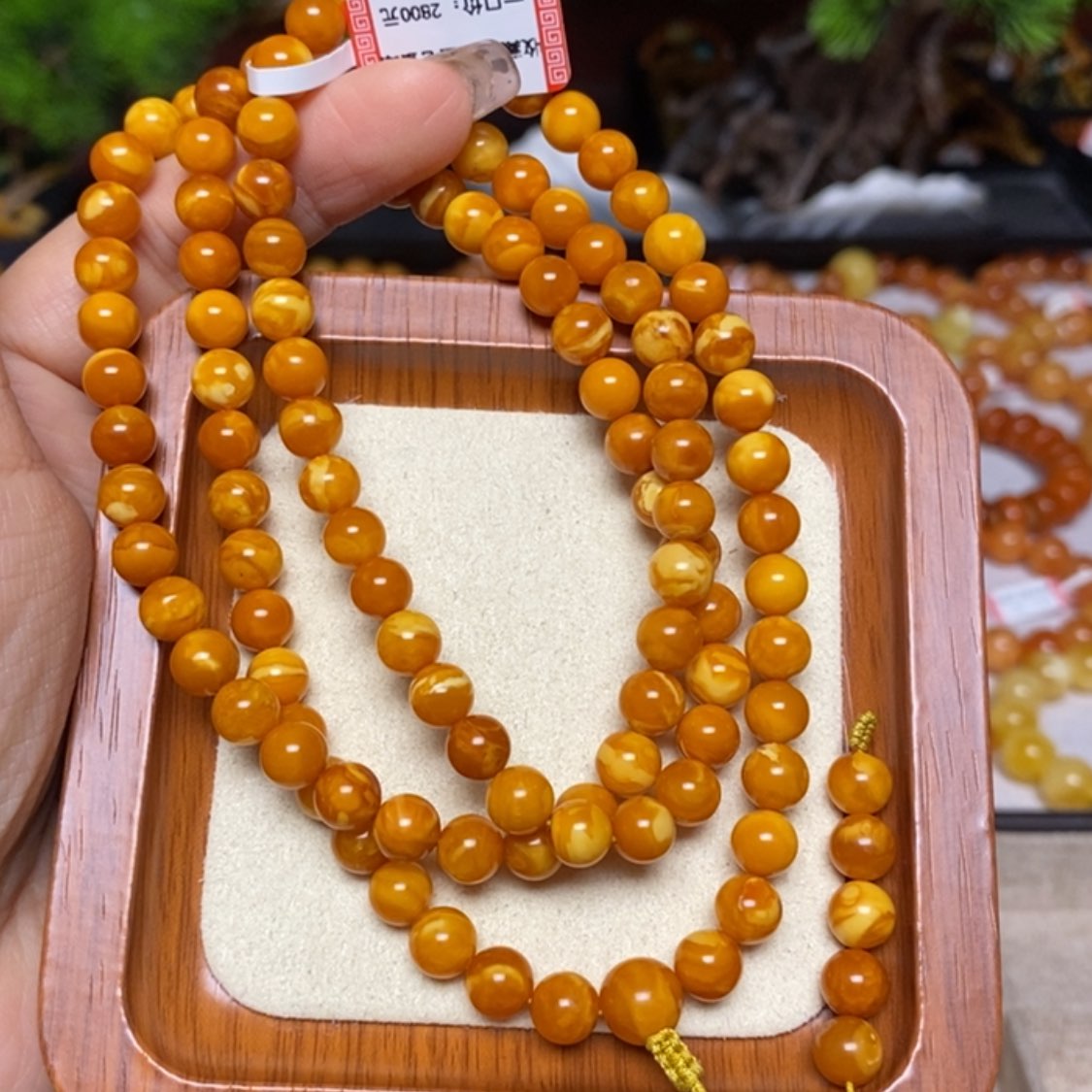 【闪购商品】手链蜜蜡未镶嵌手串