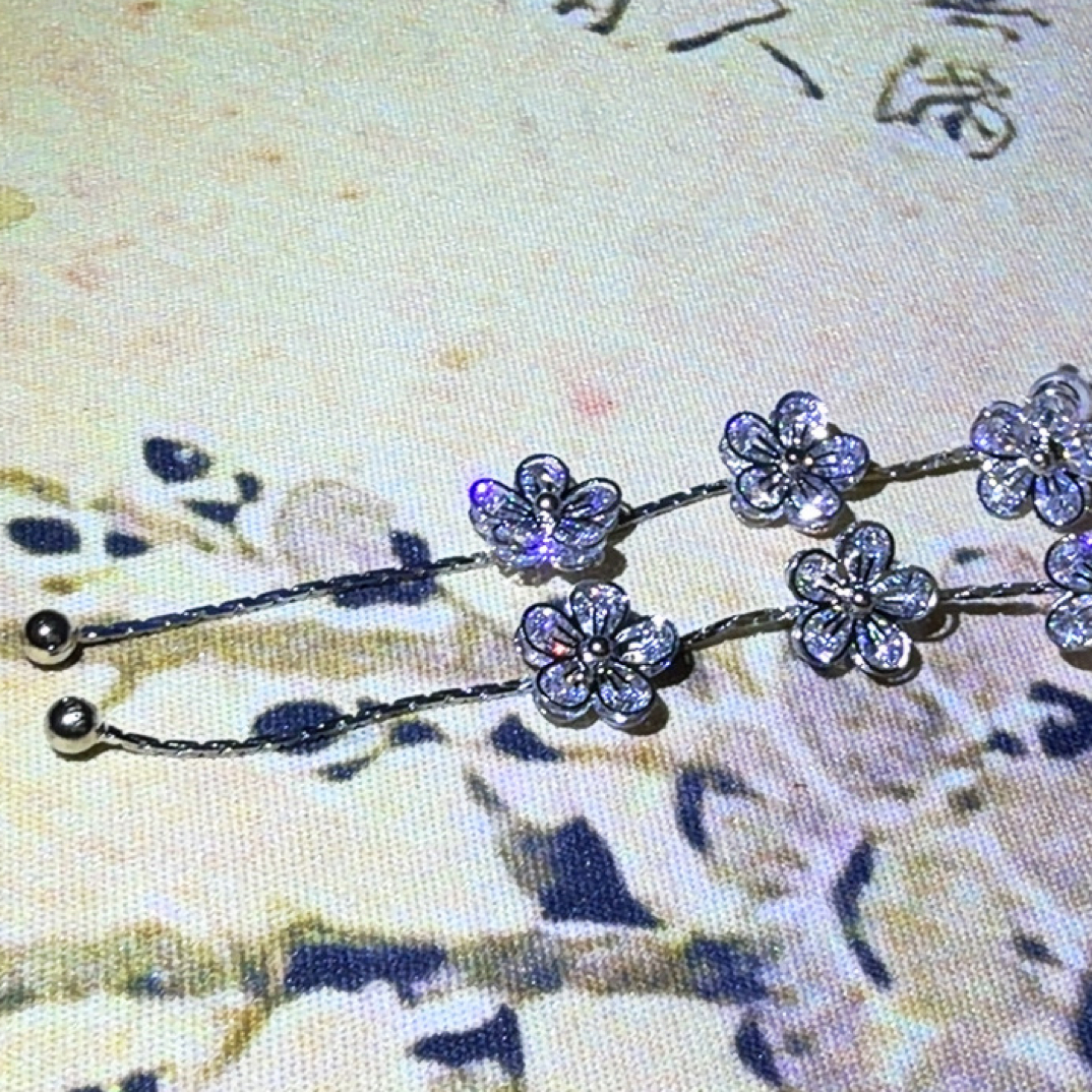 [南非甄选】 NFZX 高端定制 LC-1475 DIY套链 梅花耳线