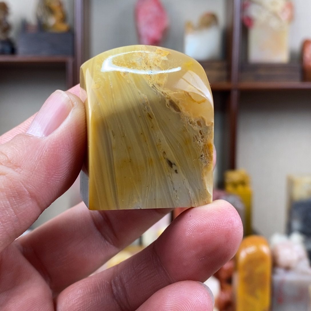 巴林石印石巴林石精品素章