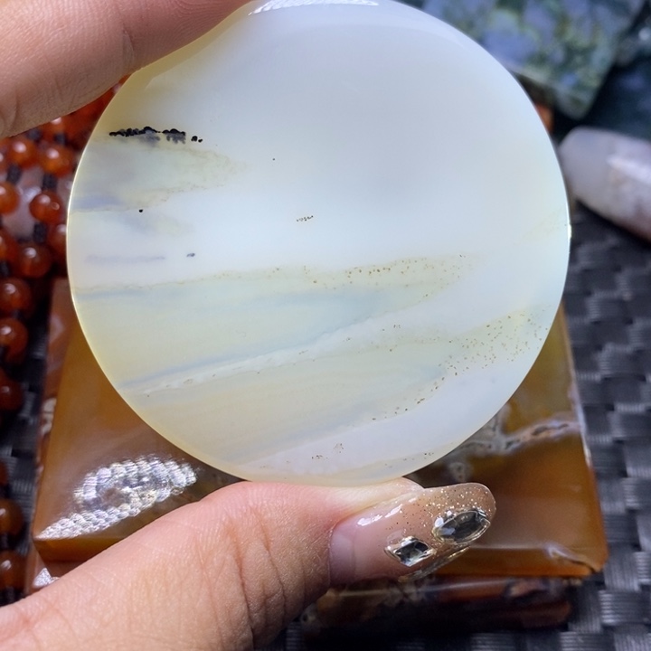 【闪购商品】玛瑙/玉髓颈饰未镶嵌永***暖