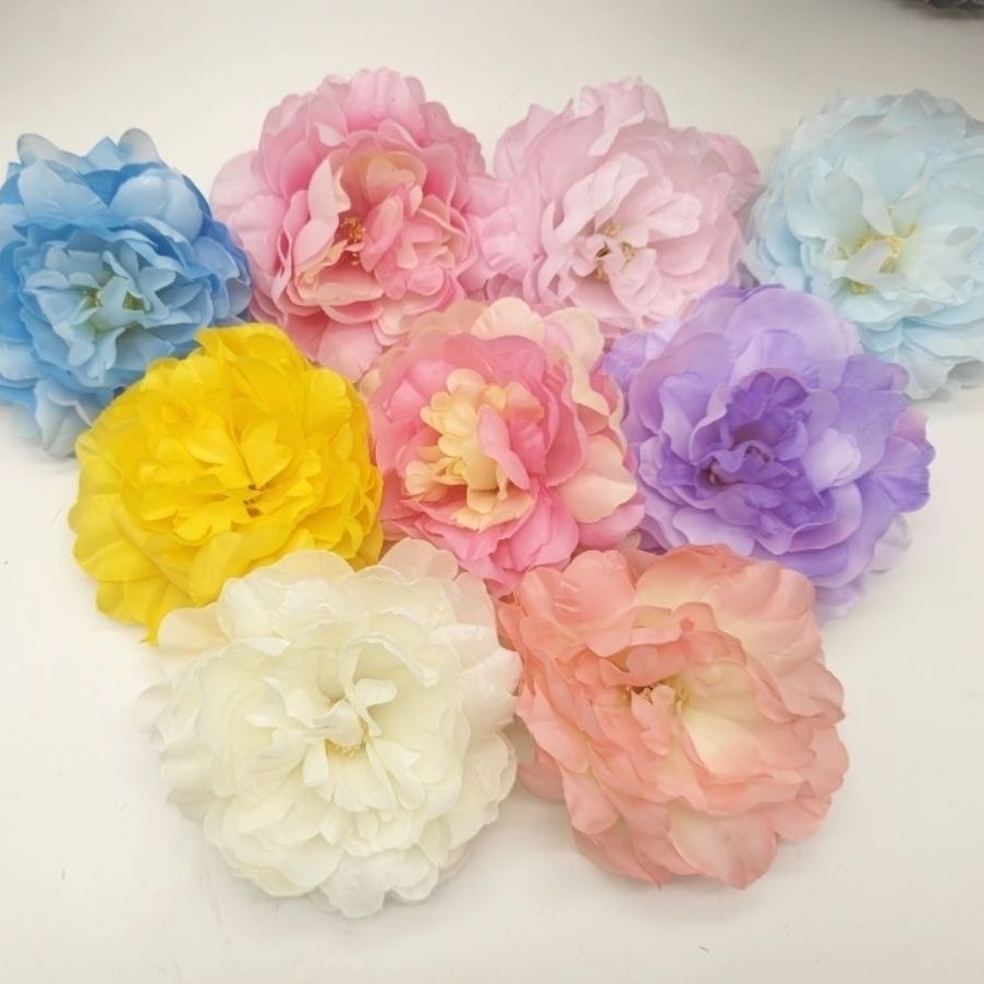 【凌先生】仿真牡丹花花装饰花灯绢花手工汉服婚庆饰配饰舞蹈古典花