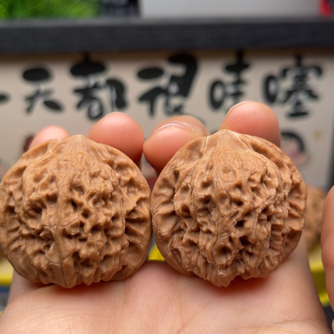 文玩核桃吊坠37野生石子磨