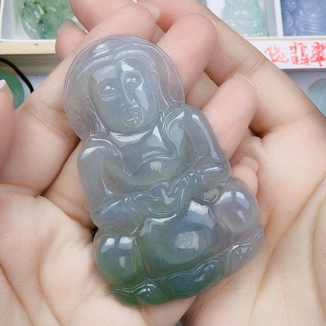 翡翠颈饰未镶嵌正装