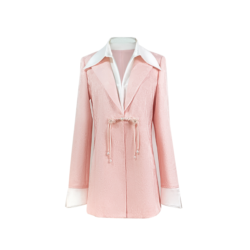 【木木定制】2025年春季新款外套显洋气修身优雅时尚气质OHNAH03079