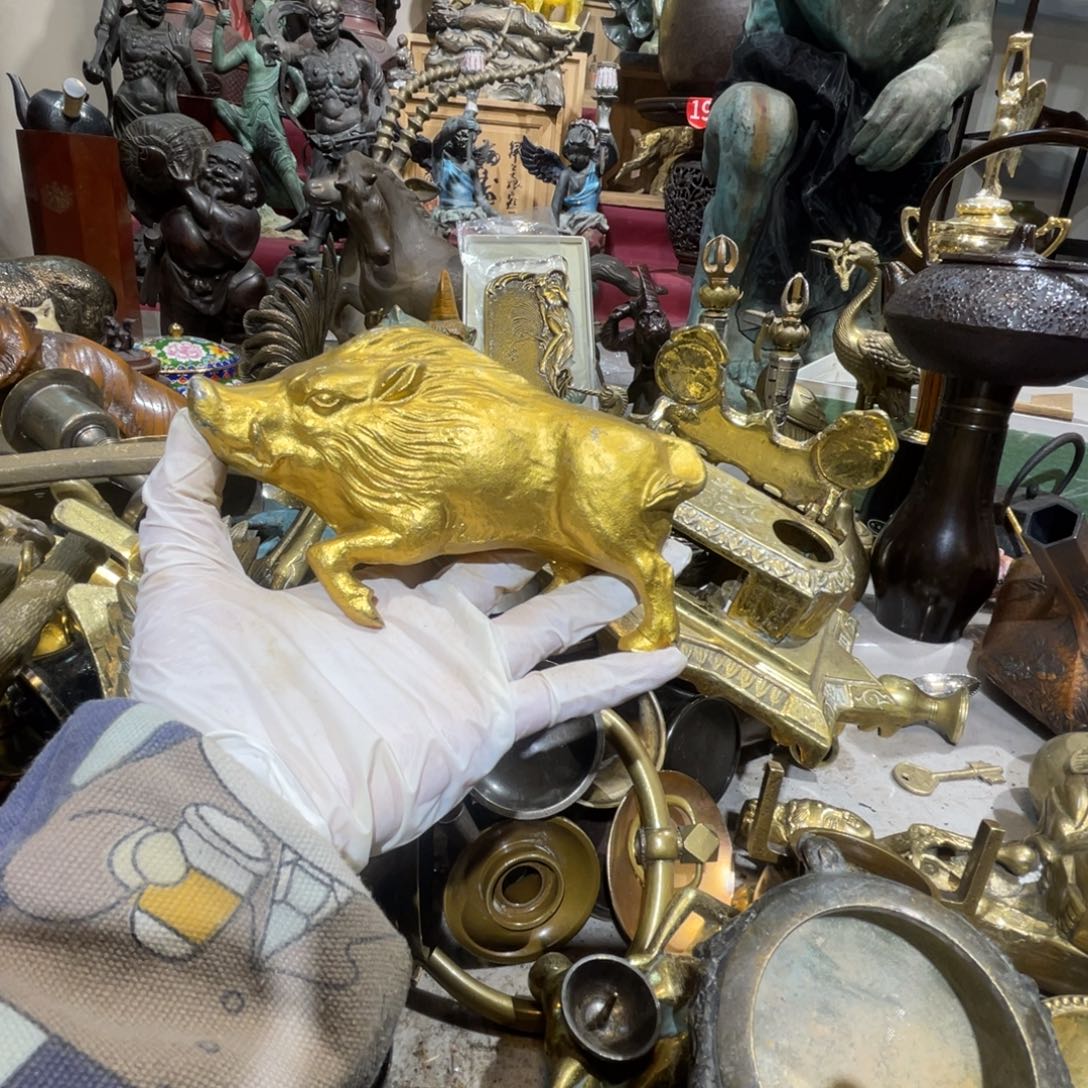 大阪回流铜器摆件91