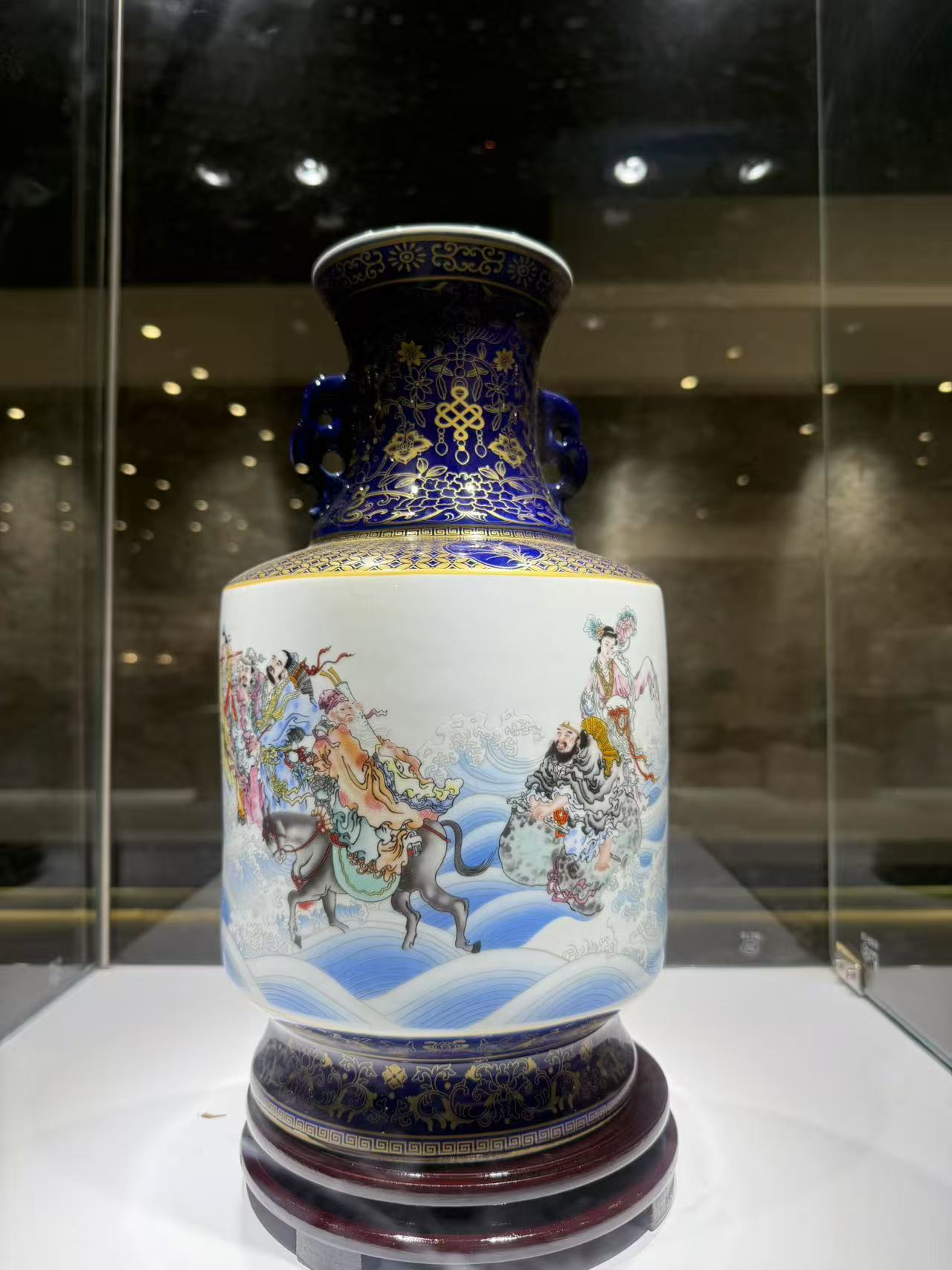 八仙过海双耳尊0000