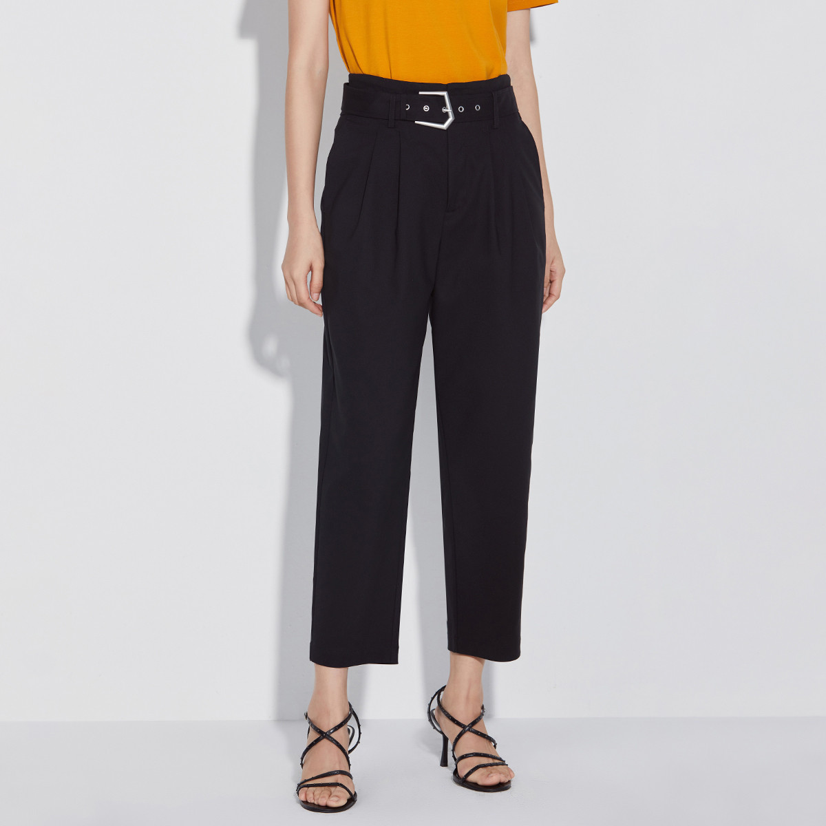 【静姐专属】休闲裤女九分裤夏季薄款宽松显瘦垂感西装裤子