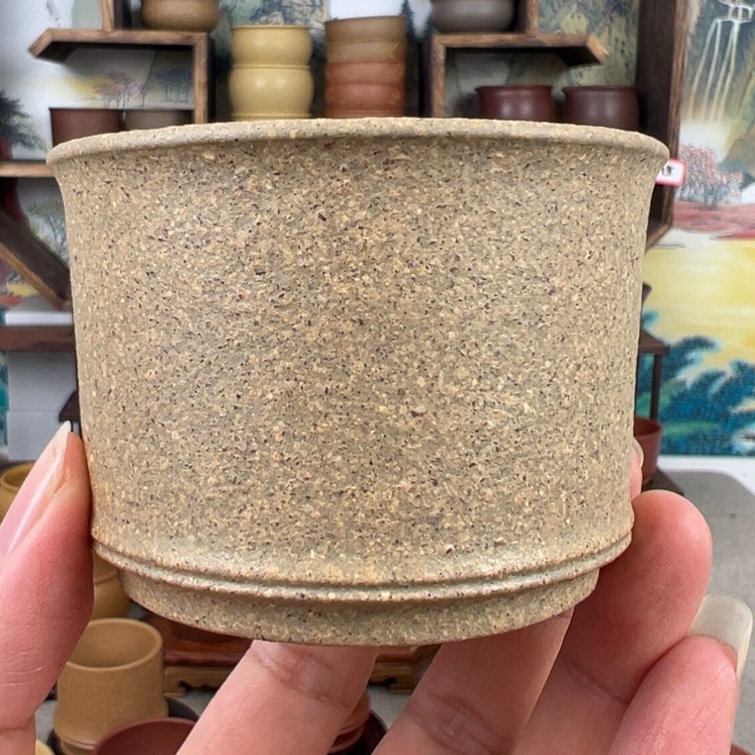 紫砂茶杯拙器甄选，纯原本矿。