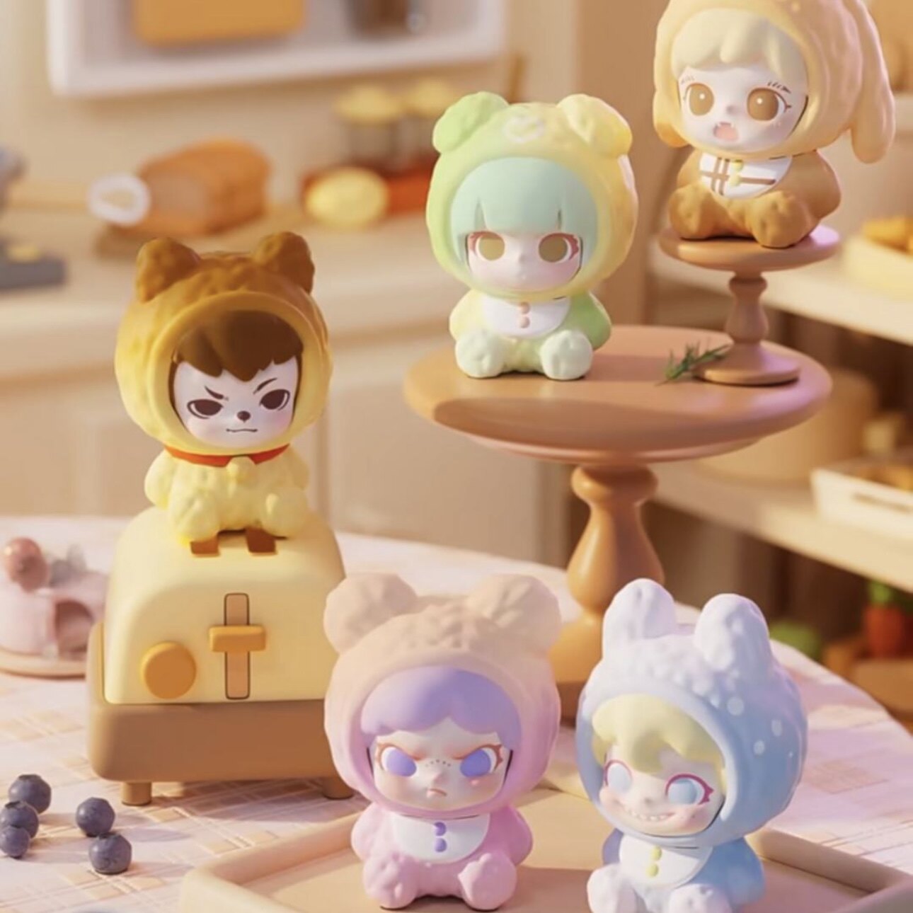 【拆盒拆袋】TNT小小的可爱萌粒系列盲袋盲盒潮玩手办摆件礼物