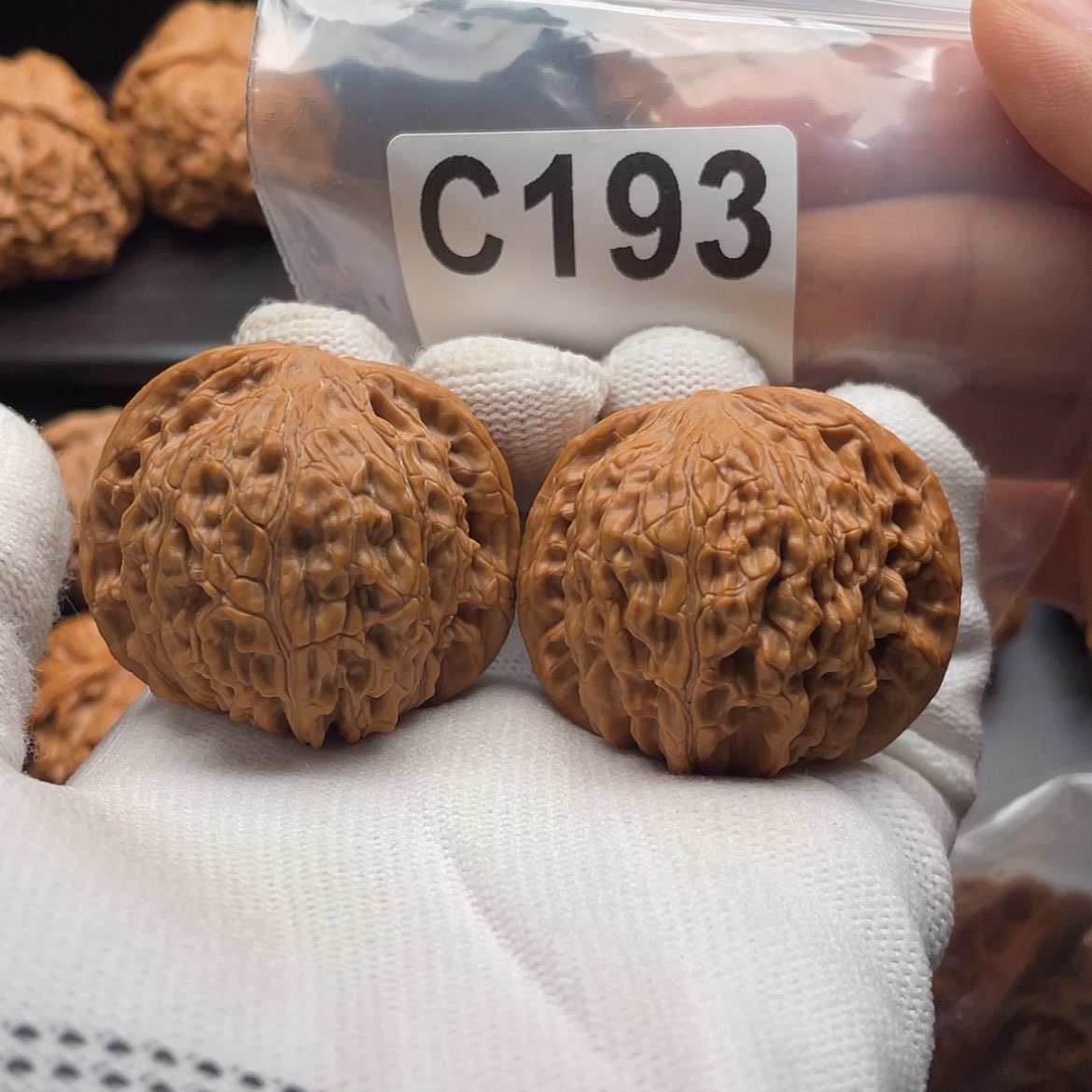 【闪购商品】文玩核桃吊坠C193全品歪磨41