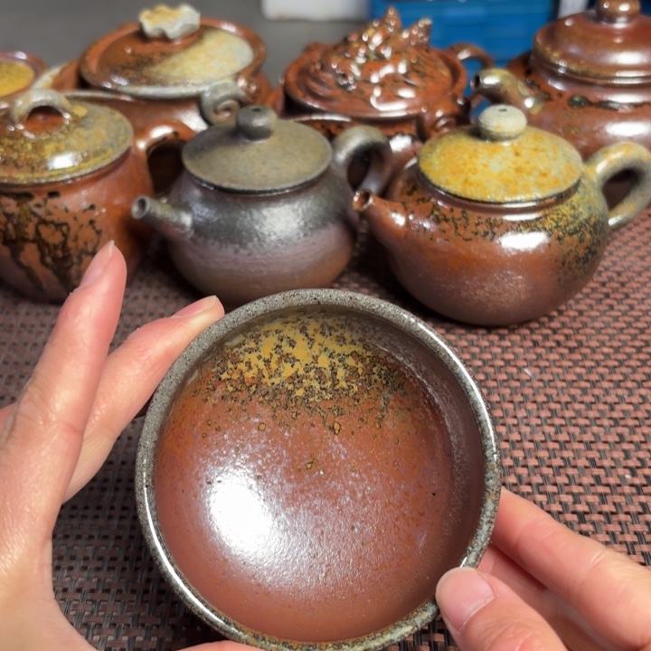 紫砂茶杯小普洱杯100 C
