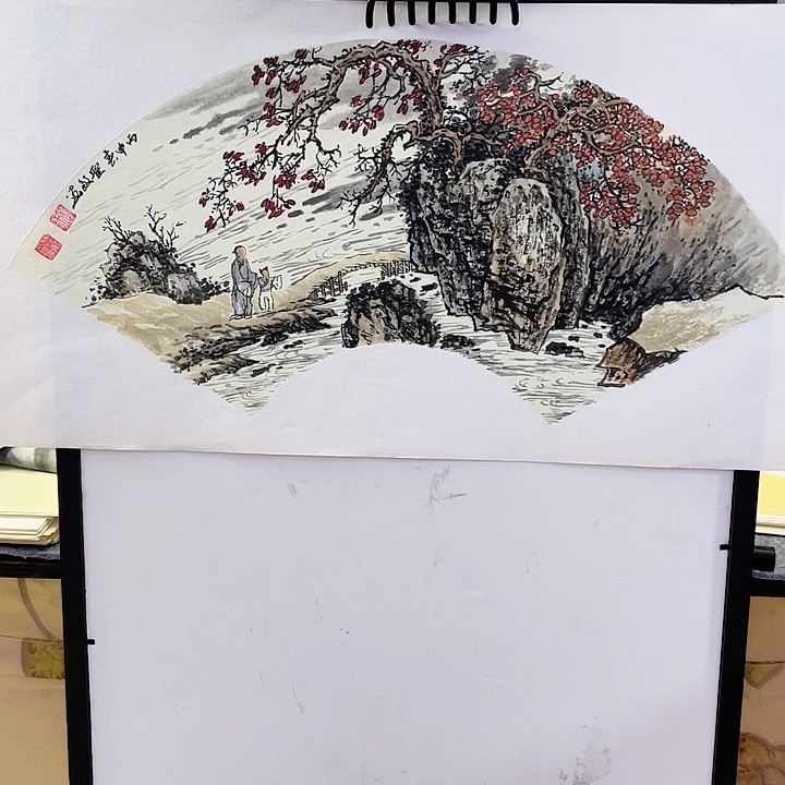 国画张圣敏先生纯手绘作品