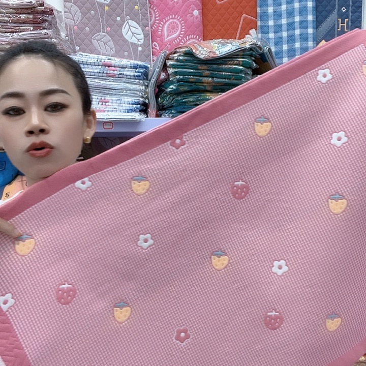 棉粉色系草莓纯棉