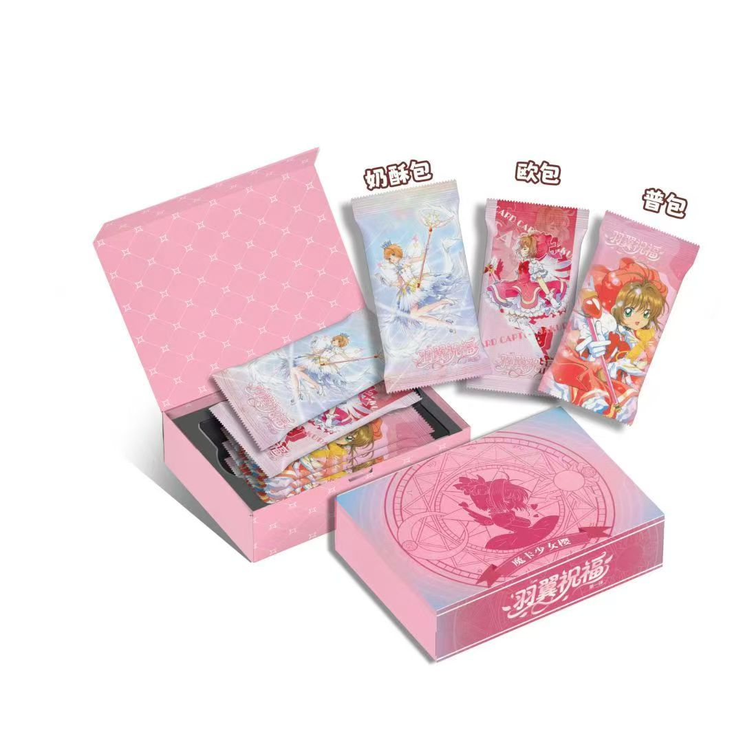 【CC欧4】魔卡少女樱羽翼祝福第一弹国产二创收藏卡牌默认代拆