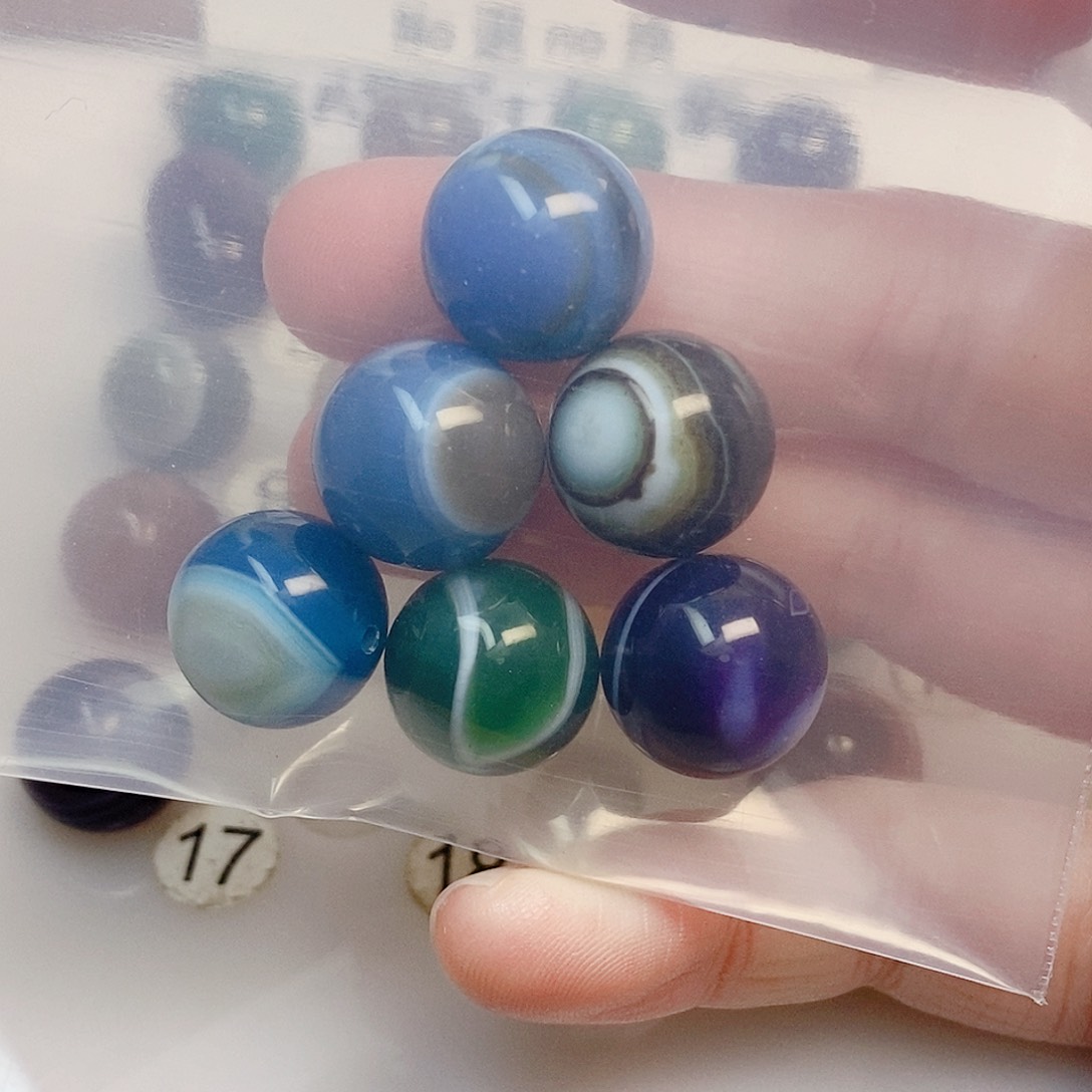 未镶嵌手链玛瑙/玉髓丁*