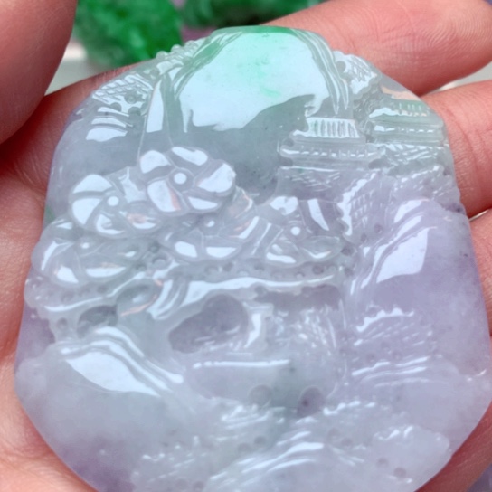 翡翠吊坠(不含链)未镶嵌