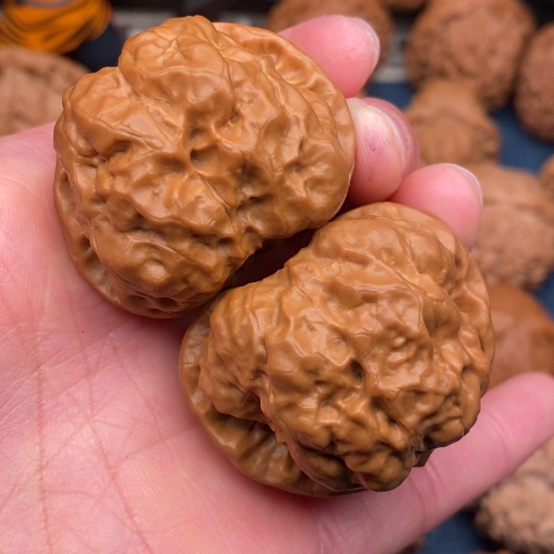 文玩核桃把件40肌肉蛙