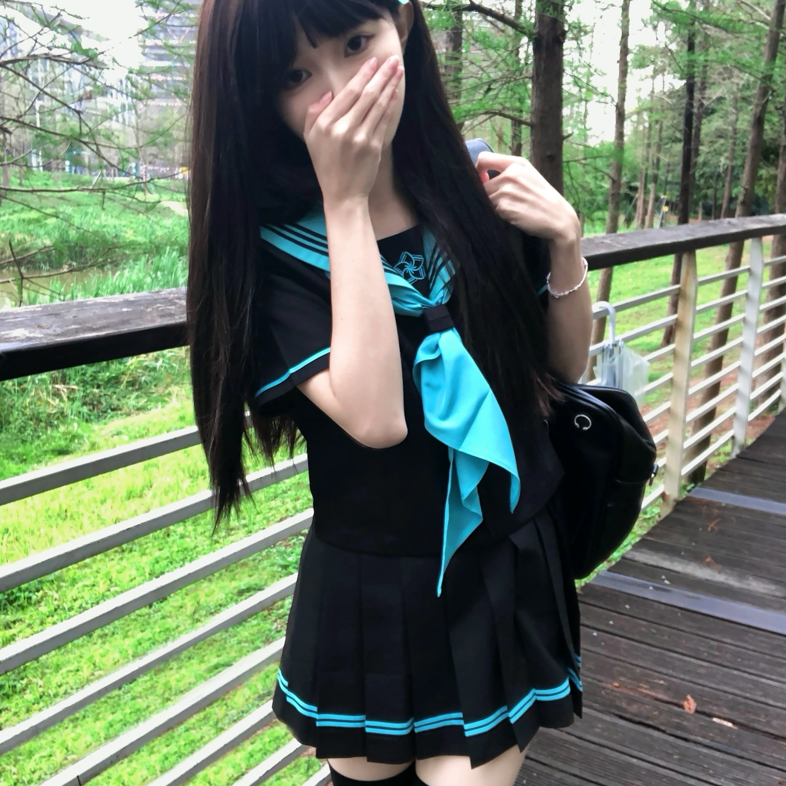 【水手服六件套】原创水手服JK制服日系学院风正版校供感套装