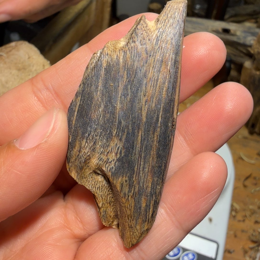 棋楠沉香白奇块料10克