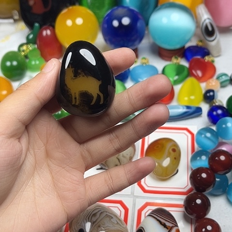 玛瑙/玉髓挂件未镶嵌