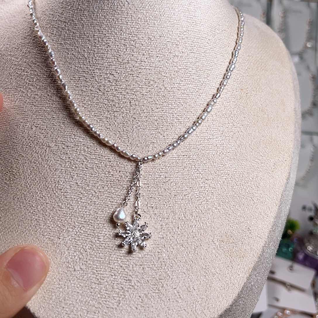 淡水珍珠未镶嵌颈饰