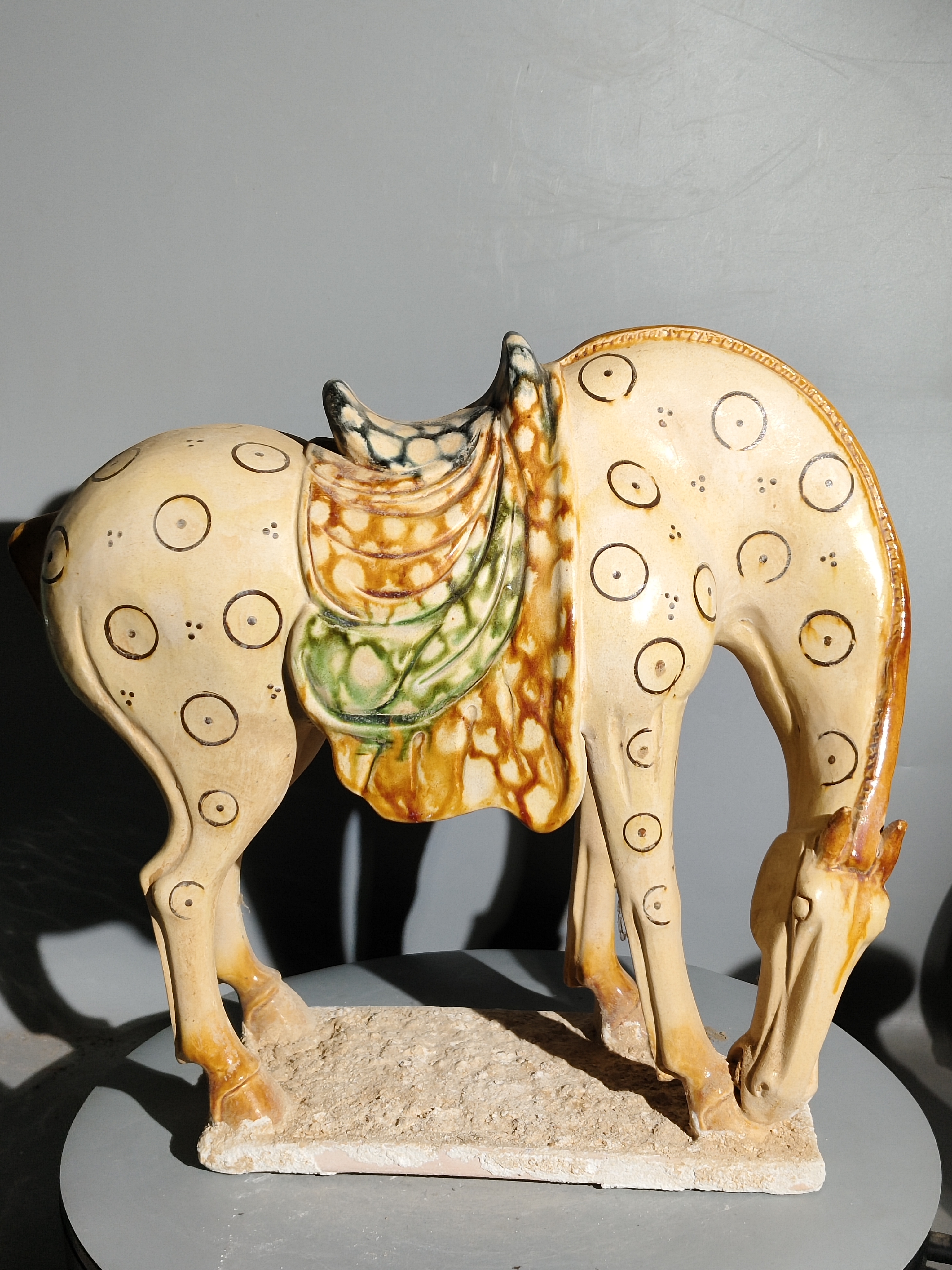 陶瓷陶瓷三彩战马