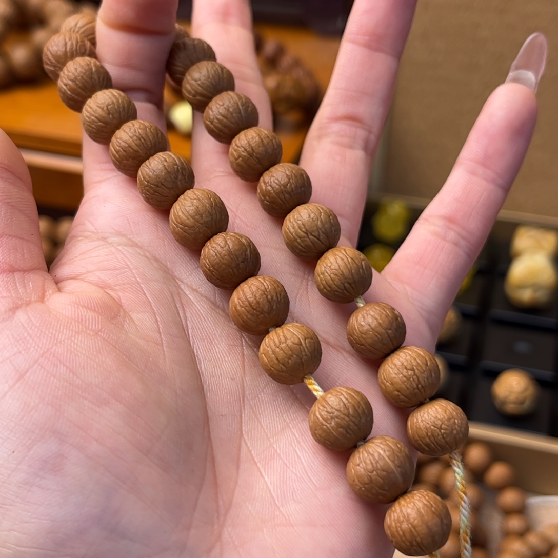 和***尘猴头核桃吊坠11精卡凤羽手持全品无瑕无修无药