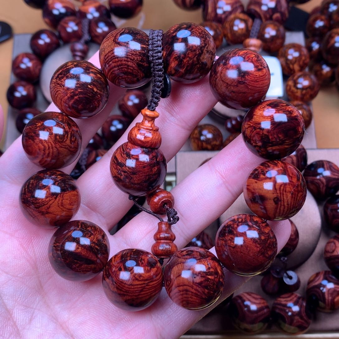 黄花梨/降香黄檀黄花梨手串2.0