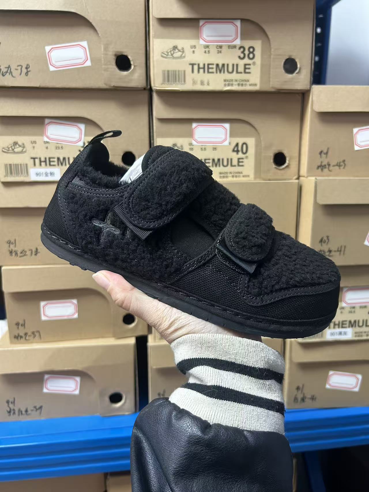 韩版丑萌鞋女帆布鞋ins小众国潮丑鞋大头鞋男毛毛鞋二棉鞋