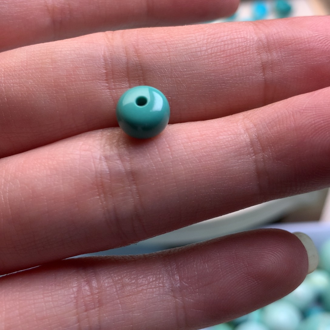 绿松石珠宝半成品未镶嵌