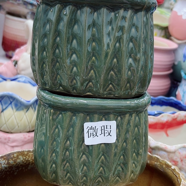 多肉绿植陶瓷花盆