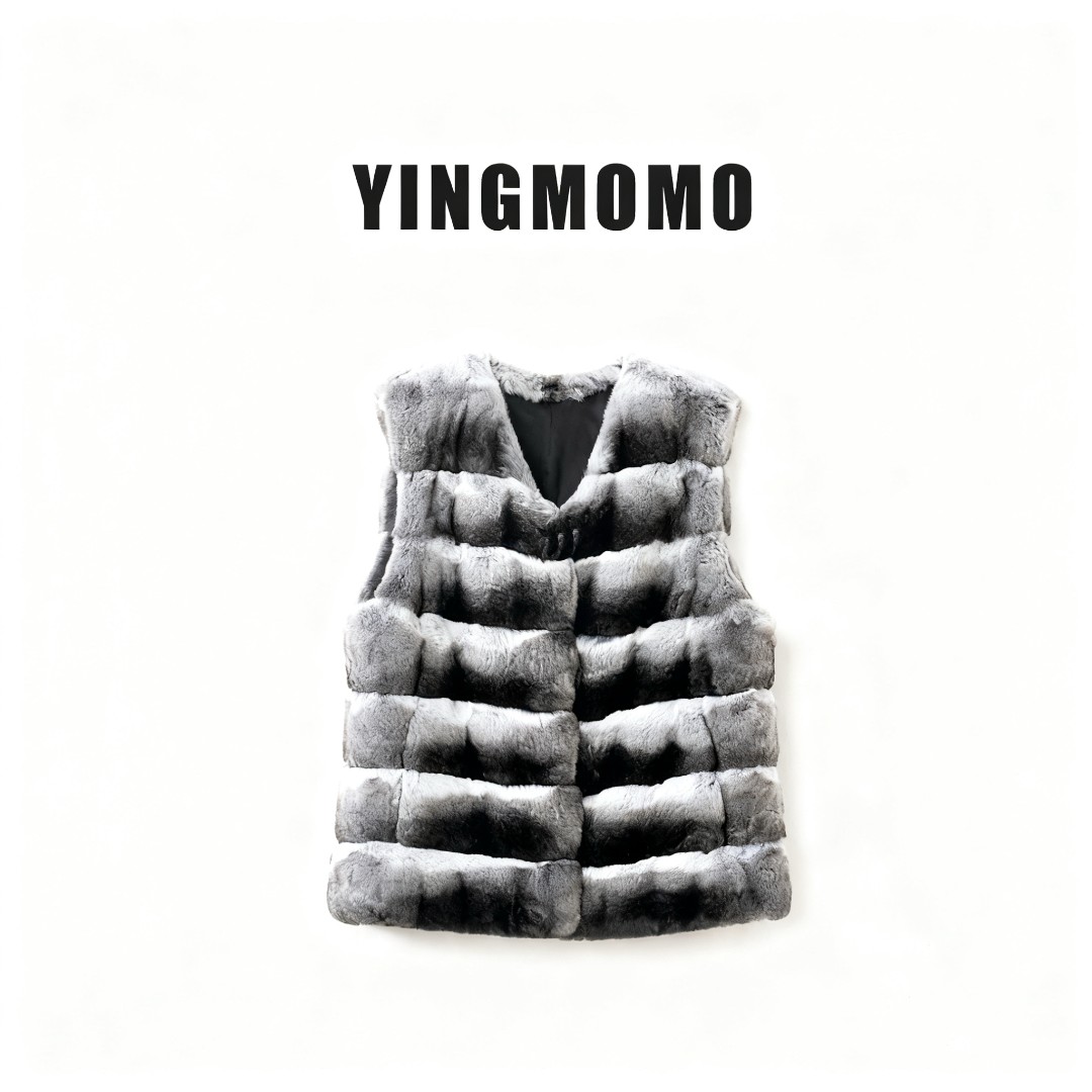 【YINGMOMO】影哥「V 领龙猫」高定系列皇冠级原毛原色卡布奇诺稀有色