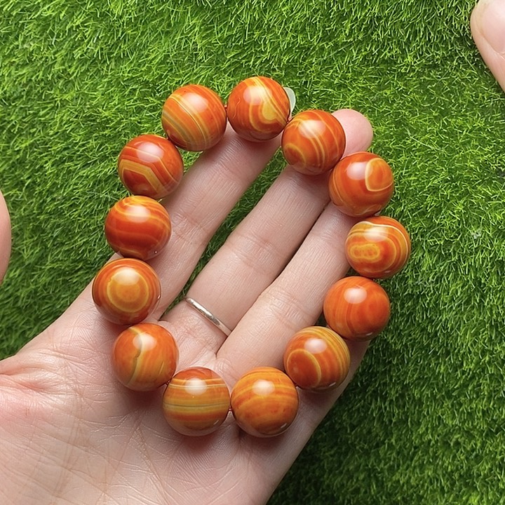 猪***哥玛瑙/玉髓合金珠宝半成品