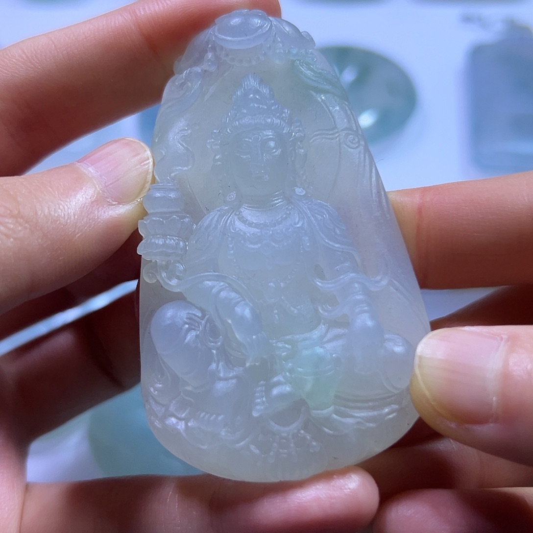 未镶嵌定制翡翠挂件