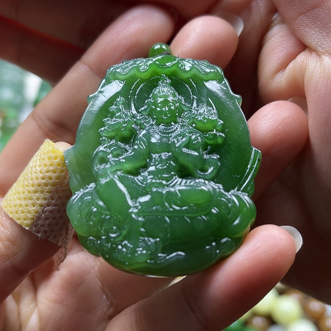 和田玉挂件未镶嵌