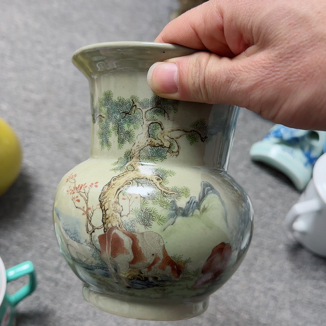 摆件瓷器的工艺技术水平