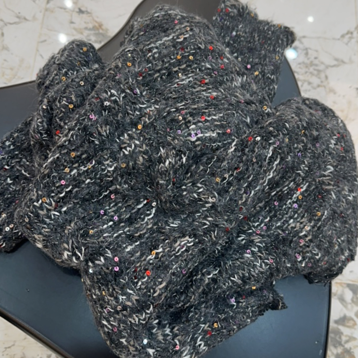 《GZZY》#777秋冬韩系宽松保暖圆领长袖厚款慵懒风针织毛衣