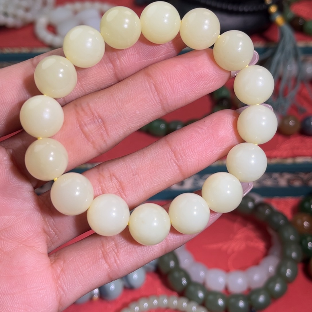 和田玉手链未镶嵌纤*秀