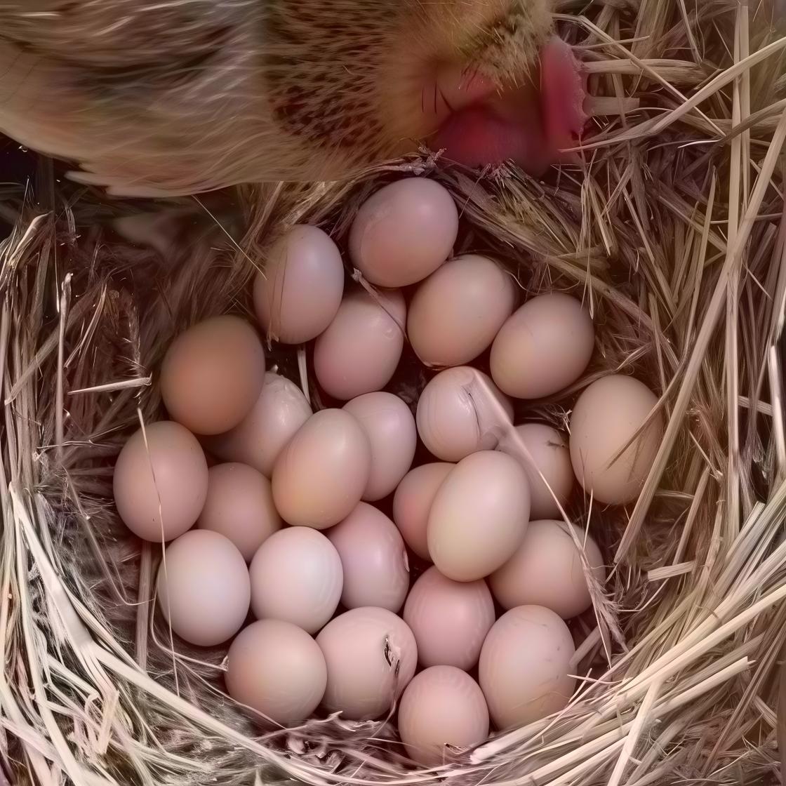 正宗土鸡蛋农家散养笨鸡蛋