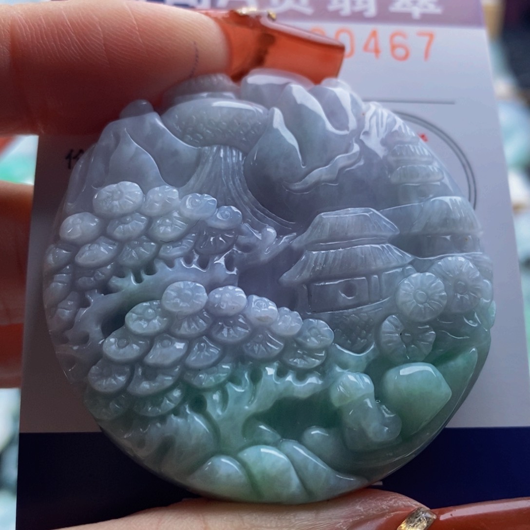 翡翠吊坠(不含链)未镶嵌