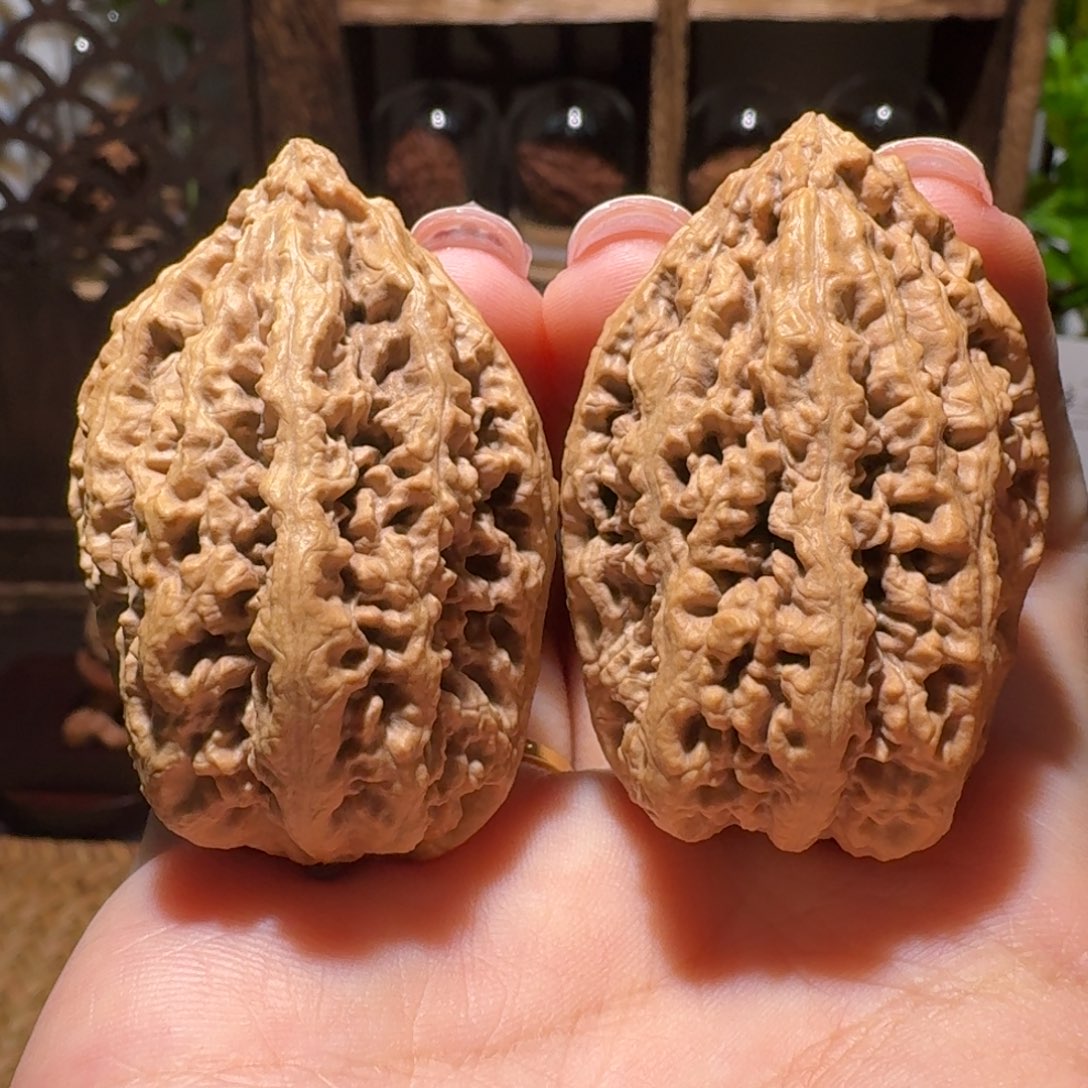 把件文玩核桃龙鳞塔尖