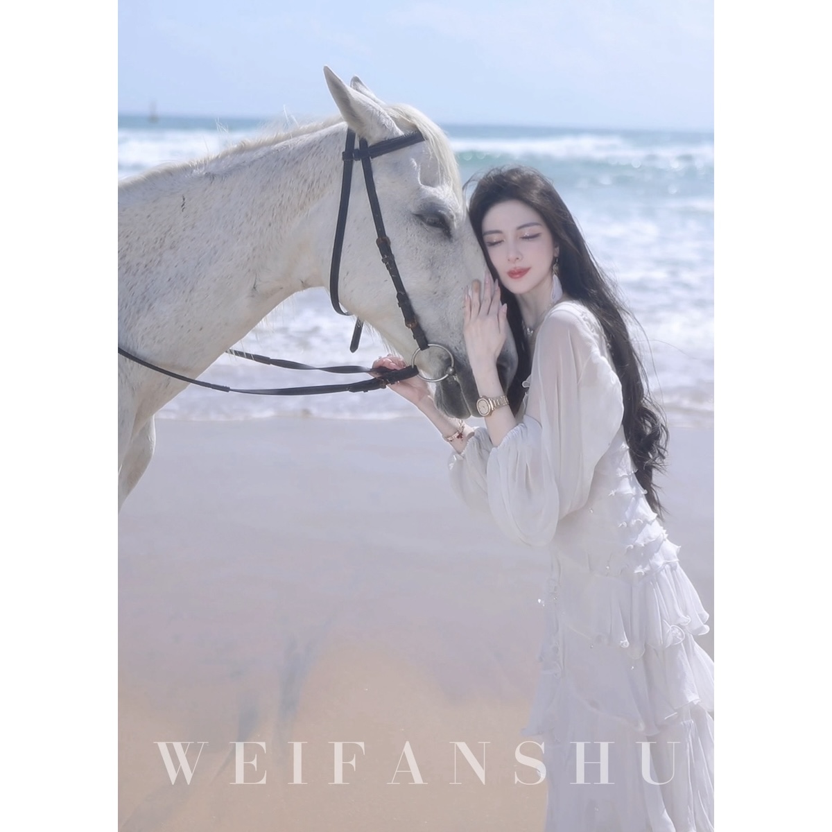 WEIFANSHU/魏凡舒【白马庄园】连衣裙