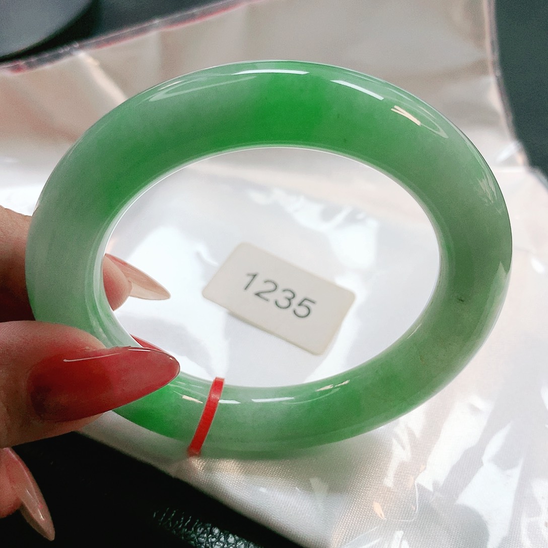 未镶嵌手镯翡翠1235