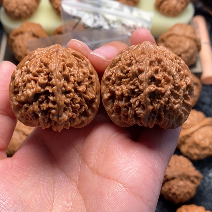 文玩核桃把件夏**灼精品漫天星40