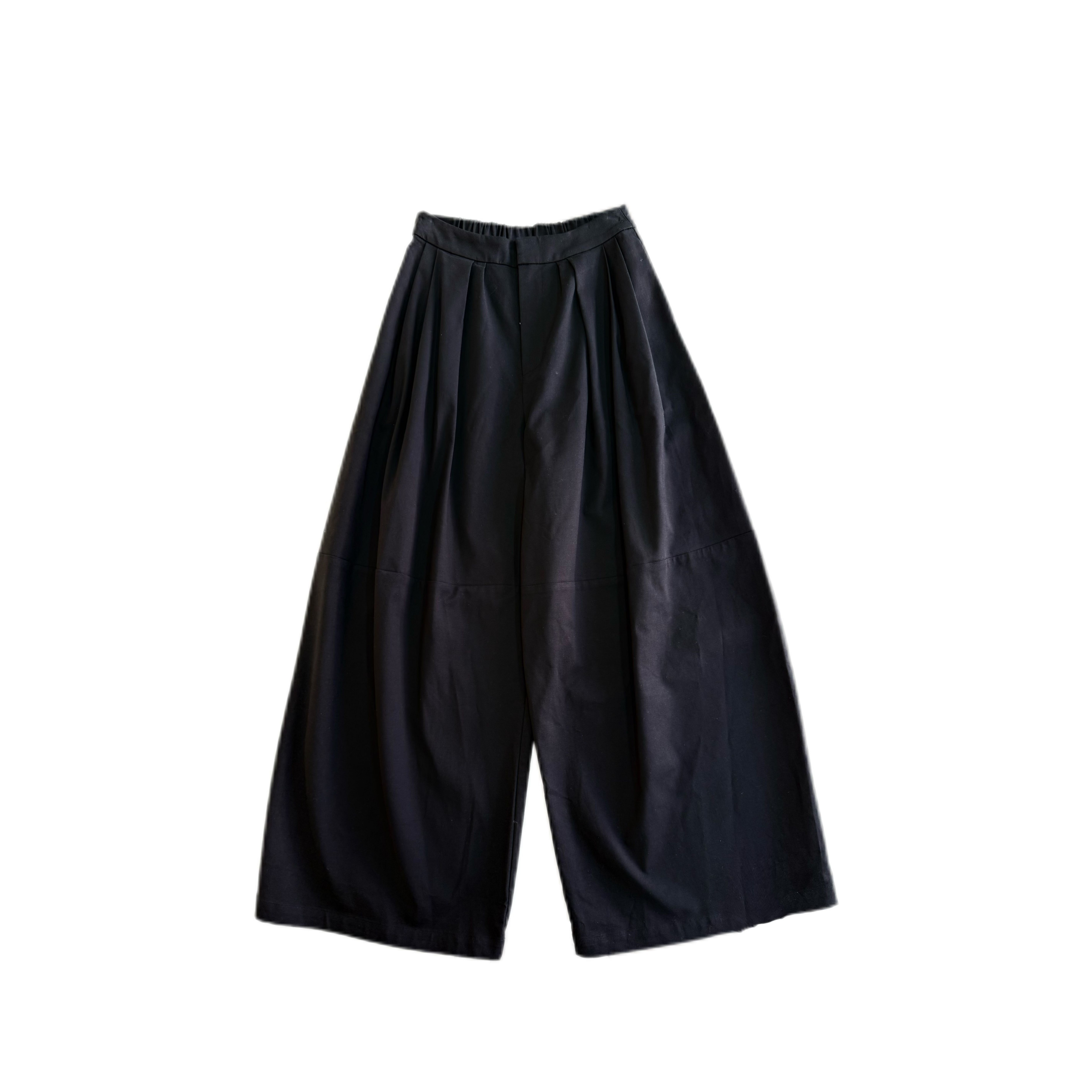 【AMVKK】高级肌理感哈伦山本裤休闲静奢复古阔腿裤KZ0023