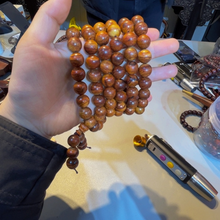 黄花梨/降香黄檀1.2/108圆珠