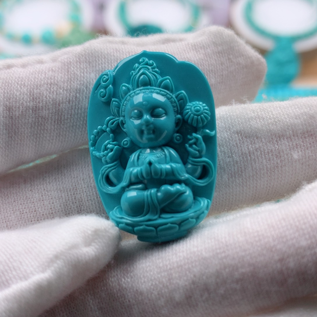 绿松石配饰未镶嵌