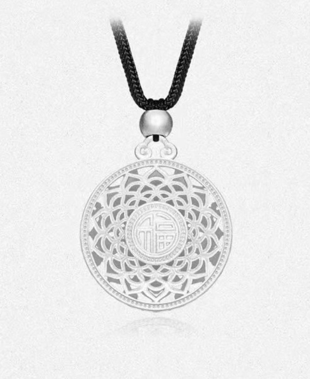 足银手链 银大福珠宝 八宝罗盘足银（无礼盒）YZ048