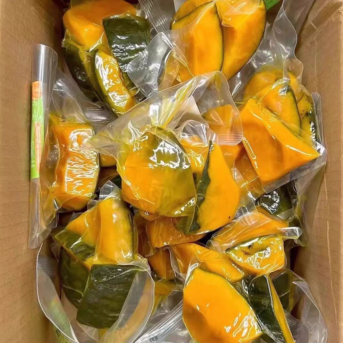 广西百万农业正宗贝贝南瓜开袋即食蒸煮代餐轻食免煮真空食品